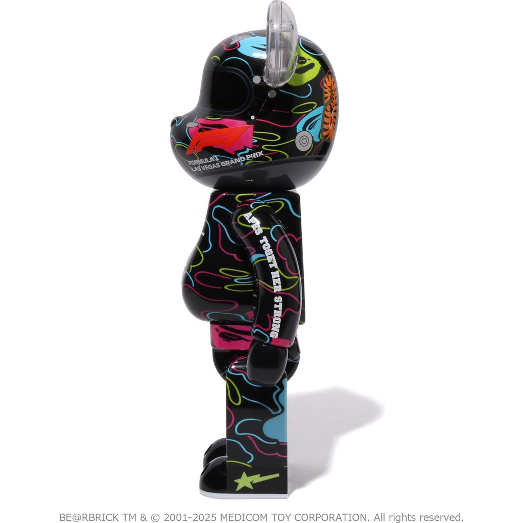 BAPE X F1 LAS VEGAS BE@RBRICK 100%&400%