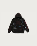ALLOVER PRINT RELAXED FIT PULLOVER HOODIE MENS