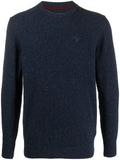 Barbour embroidered logo jumper