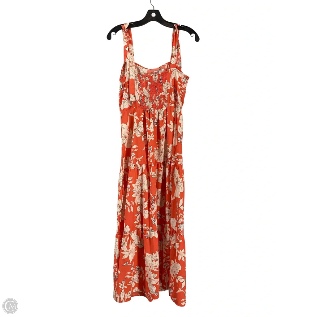 Dress Casual Maxi By Social Standard By Sanctuary In Floral Print, Size: S