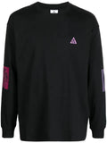 Nike logo-print crew-neck jumper