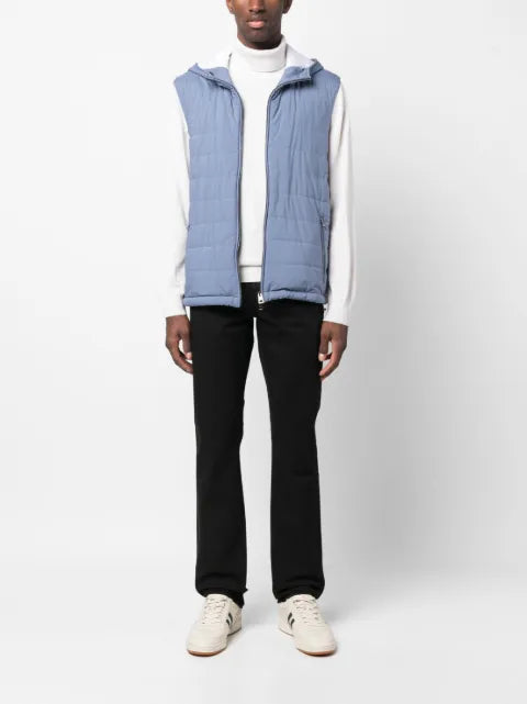 Manzoni 24 zipped hooded gilet