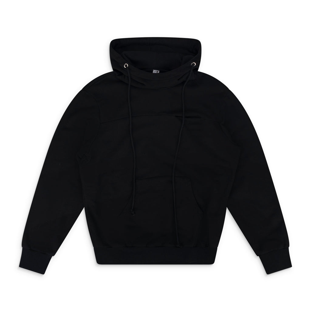 Black Classic Hidden Pocket Hoodie