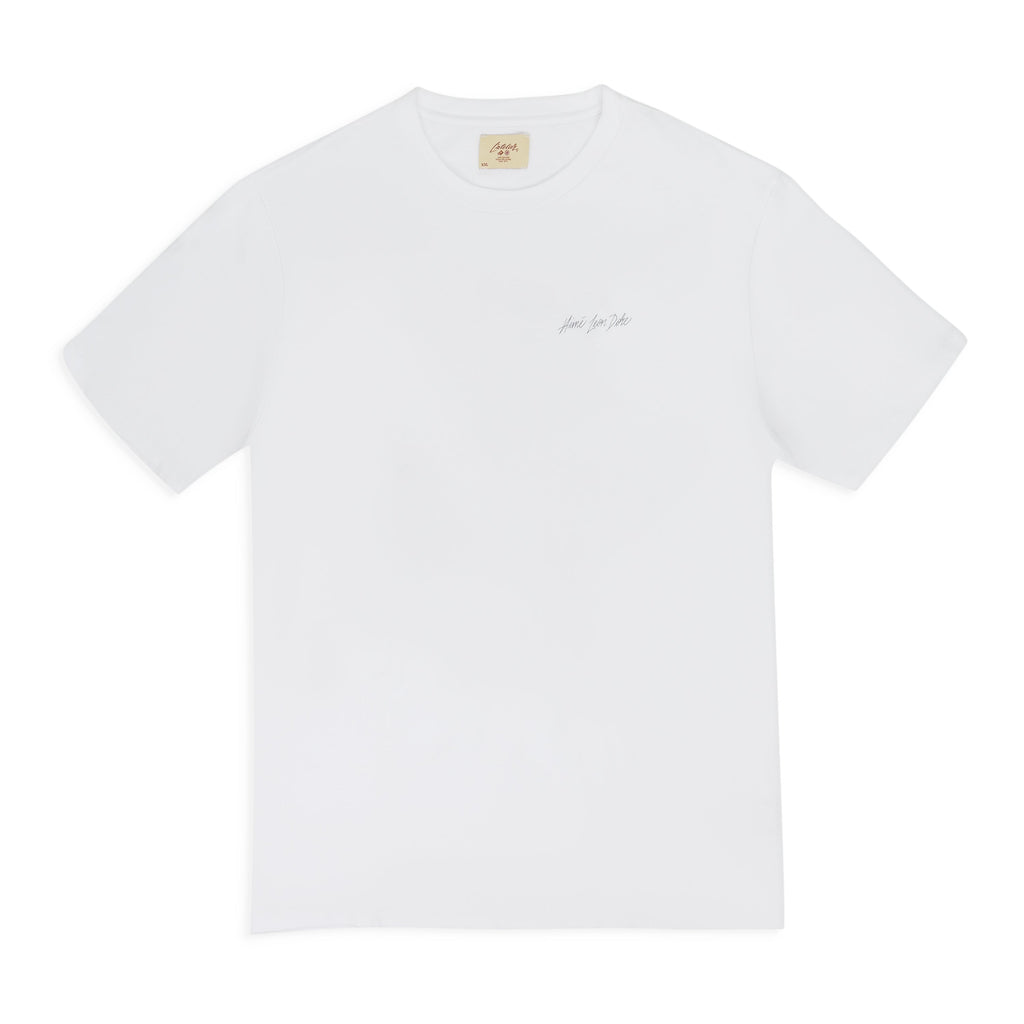 White Franck Pellegrino Sketch Tee