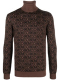 Moschino roll-neck virgin wool jumper