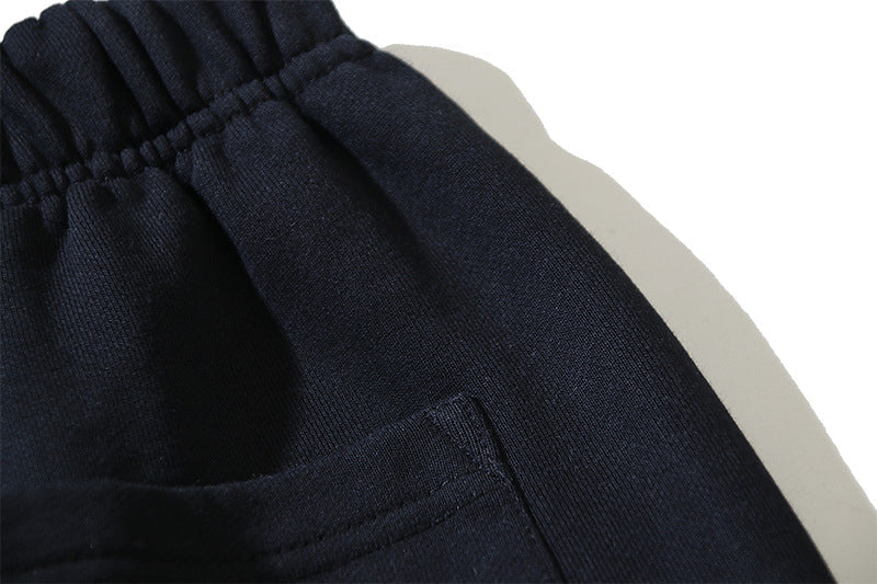 OFF-WHITE "Brushstroke Arrow" Hand-Painted Cotton Sweatshorts