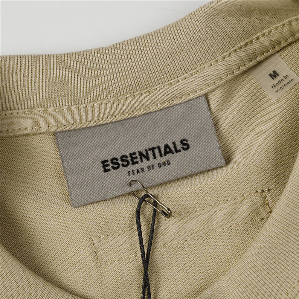 Fear Of God Essentials T-Shirts Khaki
