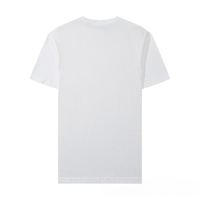 Stone Island Compass Embroidered Chest Pocket Oversized Tee Streetwear