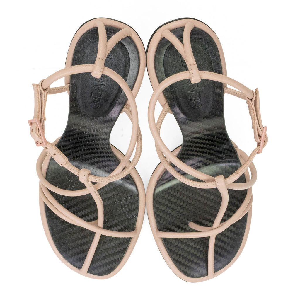 PINK STRAPLIGHT SANDAL À TALONS 110MM HEELS