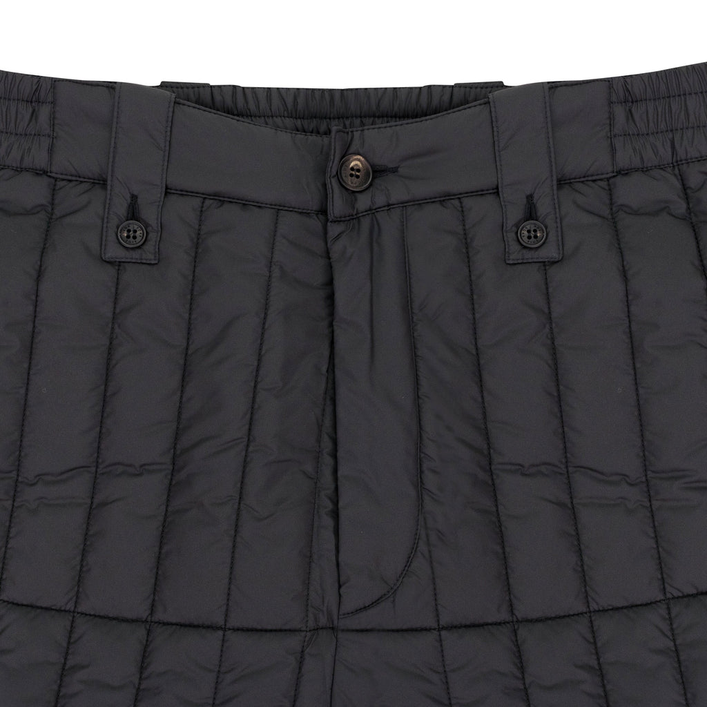 BLACK WOOLRICH FILLED PANTS