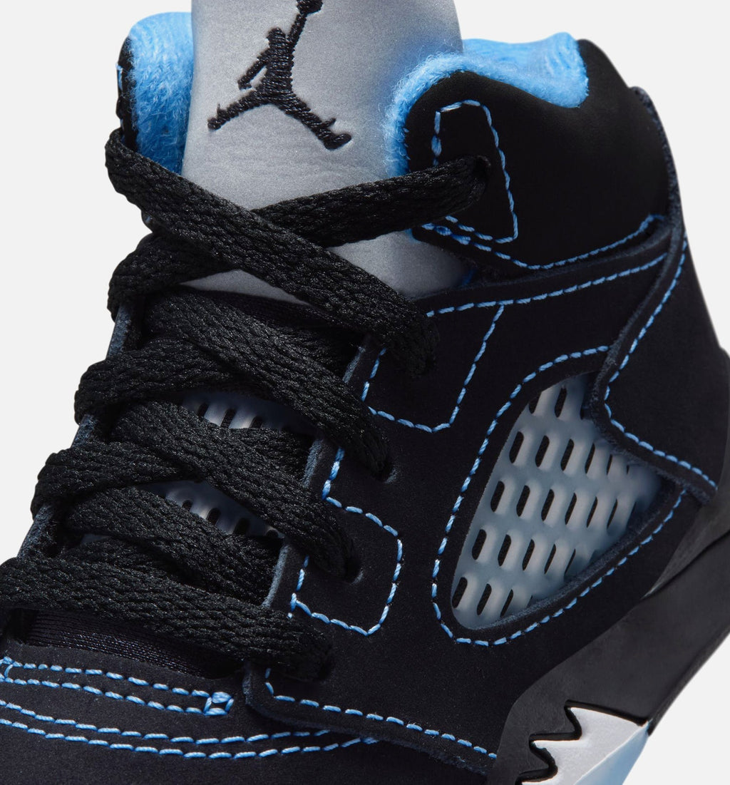Air Jordan 5 Retro “Black Carolina” Baby and Toddler Lifestyle Shoes