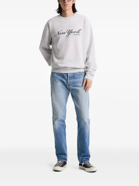 Sporty & Rich logo-print sweatshirt