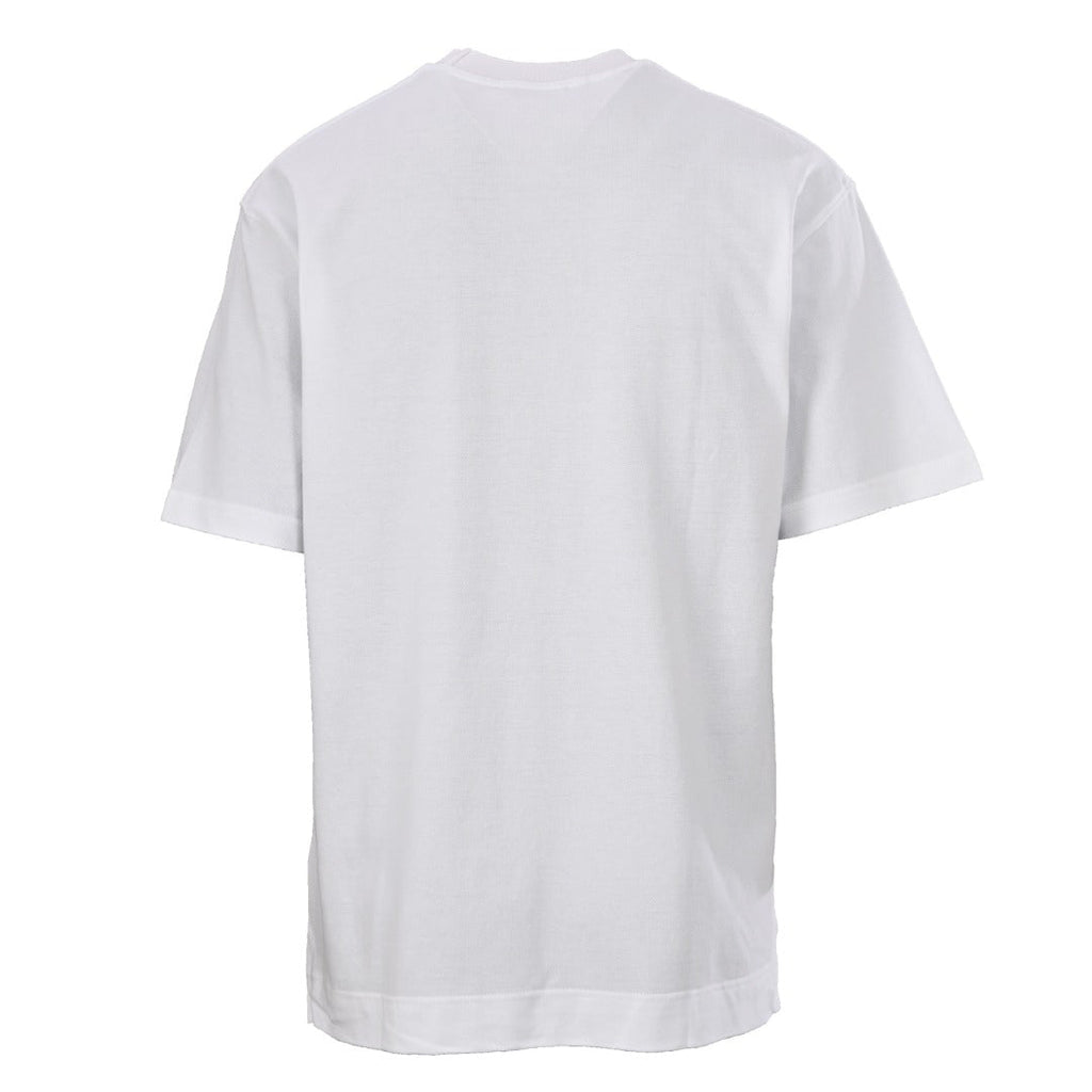 Acne Studios Script‑Embossed Textured‑Jersey Oversized Crew‑Neck T‑Shirt