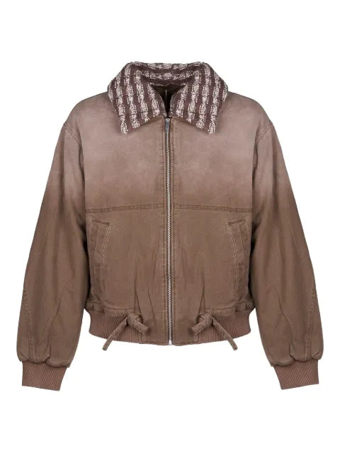 Axel Arigato knitted-collar jacket