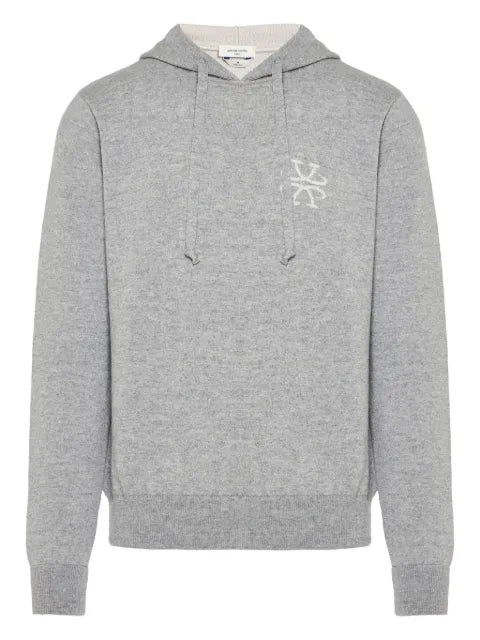 Jacob Cohën logo-embroidered hoodie