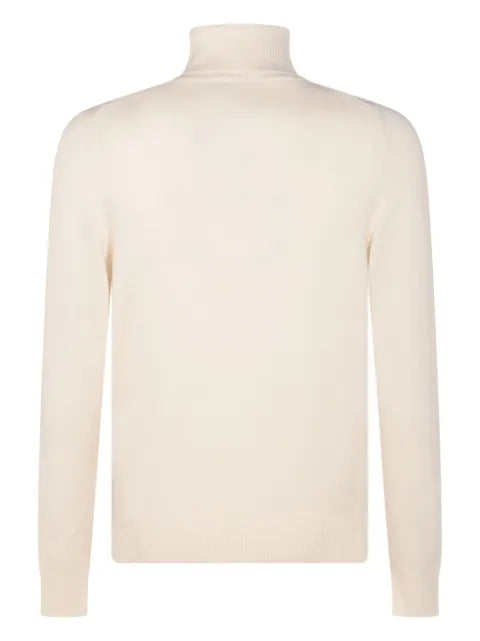 Malo turtleneck ribbed-hem sweater