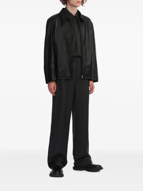 Fear Of God Rider zip-front leather jacket