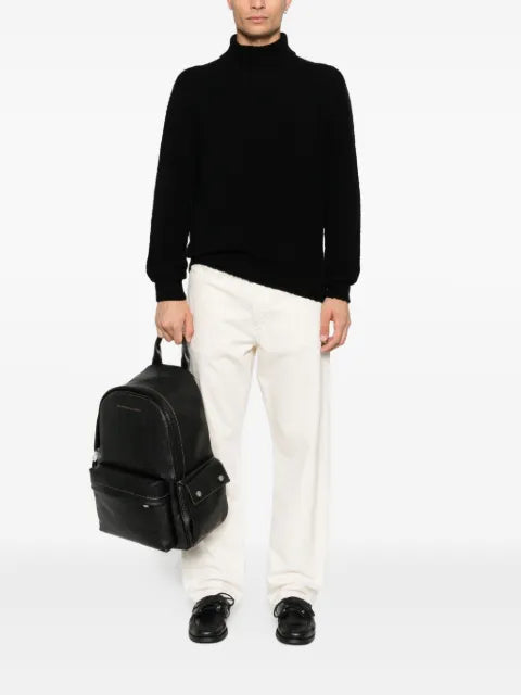 SCAGLIONE turtleneck merino-blend sweater