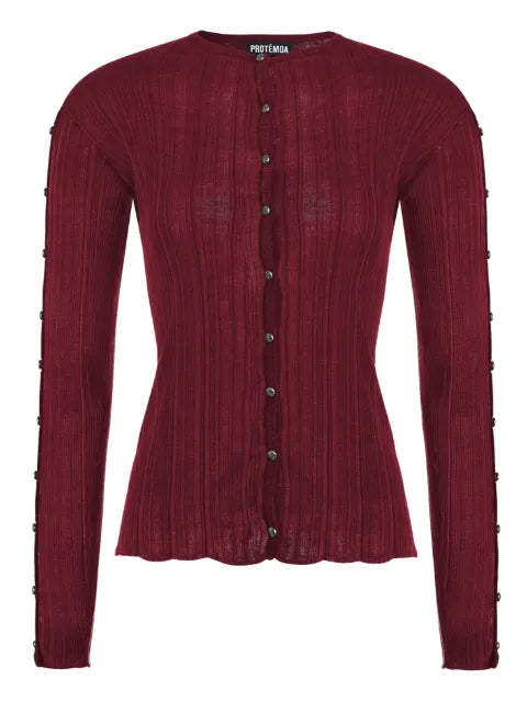 Protémoa Touch ribbed cardigan