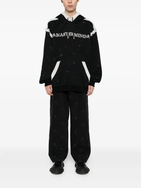Mastermind World logo-print hoodie