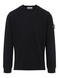 Stone Island logo-detail crew-neck sweatshirt