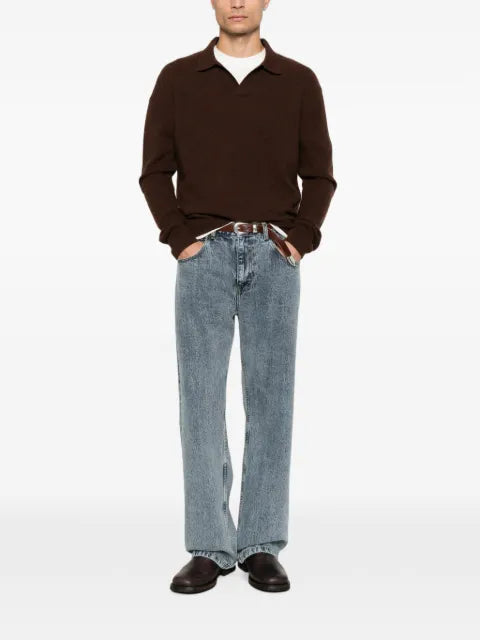 Emerson Renaldi polo-collar sweater