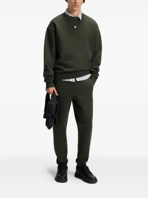 HUGO logo-plaque sweatshirt