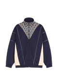 Valentino Garavani acetate sweatshirt with zipper and inlaid Toute La V print