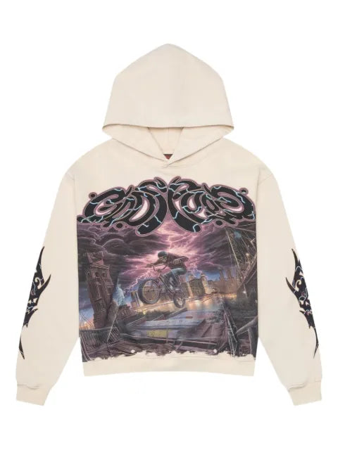 GODSPEED B.M.X. graphic-print hoodie