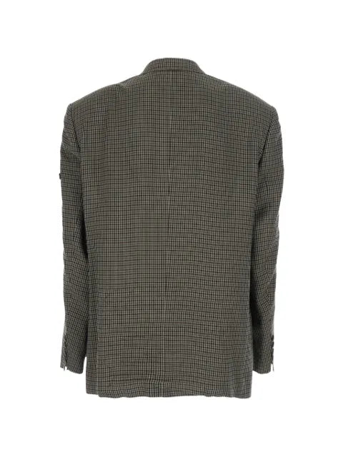 Balenciaga checked blazer