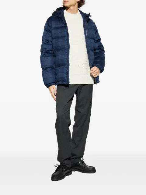 Lacoste embossed crew-neck sweater