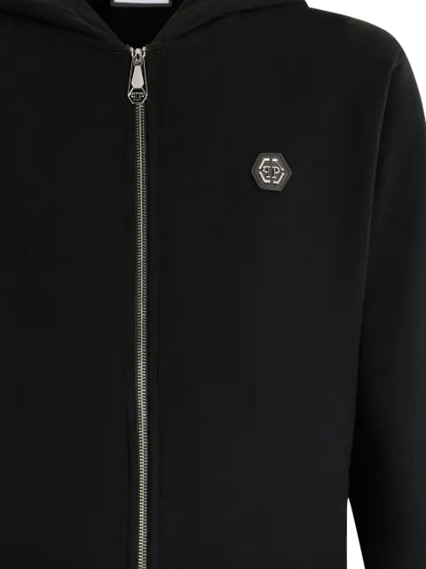 Philipp Plein zip basic hoodie