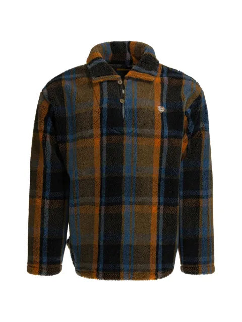 Human Made plaid buttoned sweater