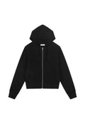ENTIRE STUDIOS slim zip-up hooded sweater