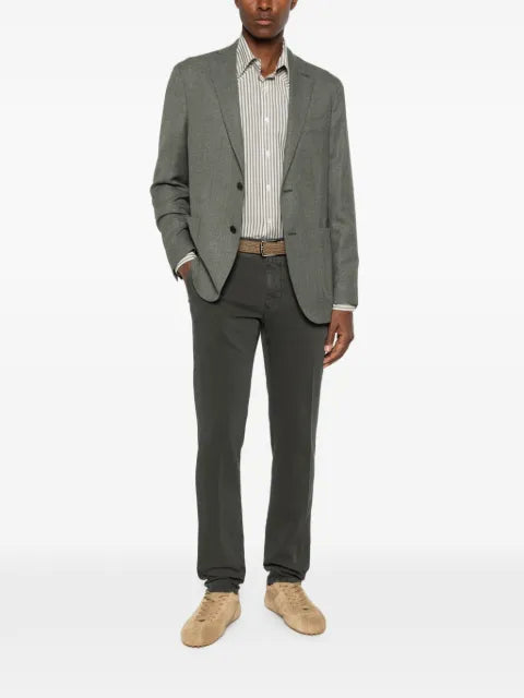 Boglioli K-jacket single-breasted patch-pocket blazer