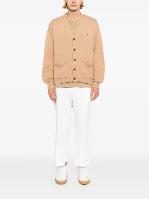 Polo Ralph Lauren logo-embroidered cardigan