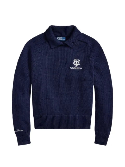 Polo Ralph Lauren embroidered cotton polo sweater