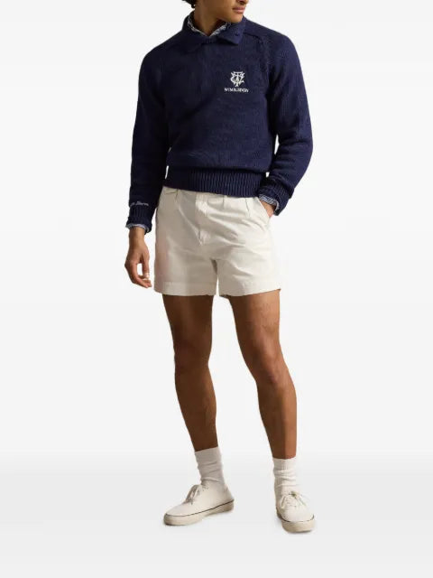 Polo Ralph Lauren embroidered cotton polo sweater