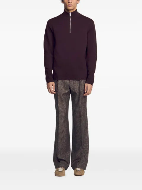 SANDRO half-zip sweatshirt