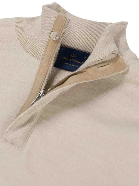 Paul & Shark half-zip sweater