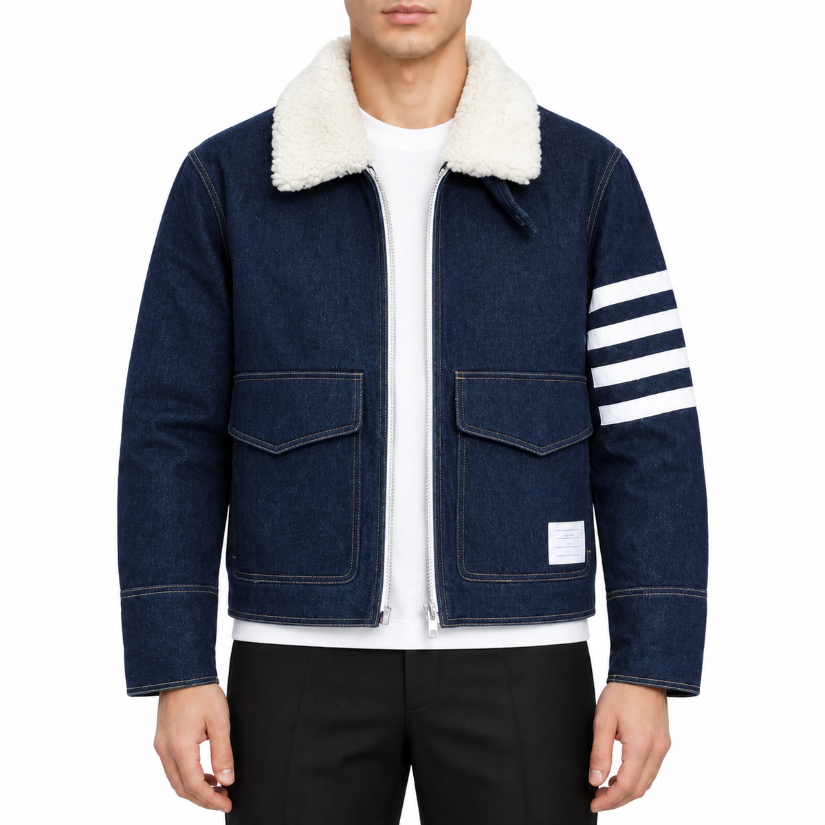 Men's denim jacket | Thom Browne