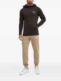 PUMA logo-motif raglan-sleeve hoodie