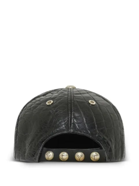 THUG CLUB TC croc-effect baseball cap