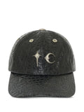 THUG CLUB TC croc-effect baseball cap