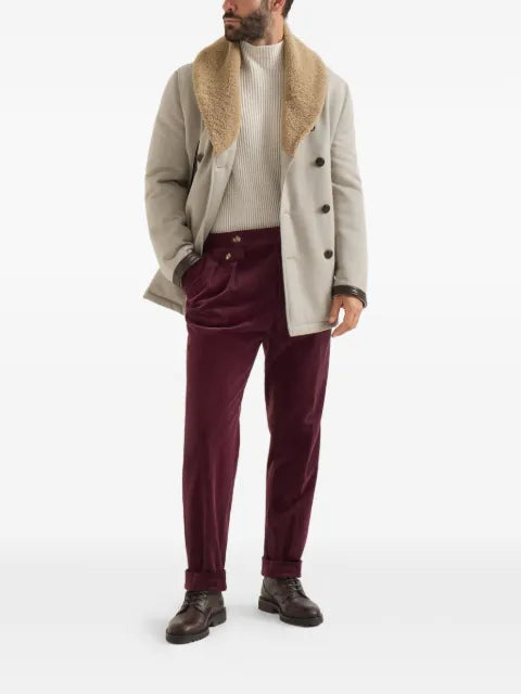 Brunello Cucinelli cashmere English-rib turtleneck sweater
