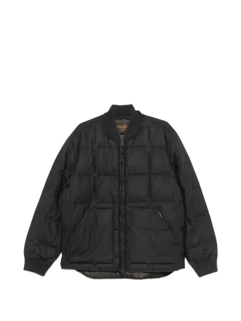 Filson logo-patch jacket