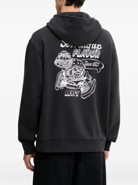 Levi's graphic-print drawstring hoodie