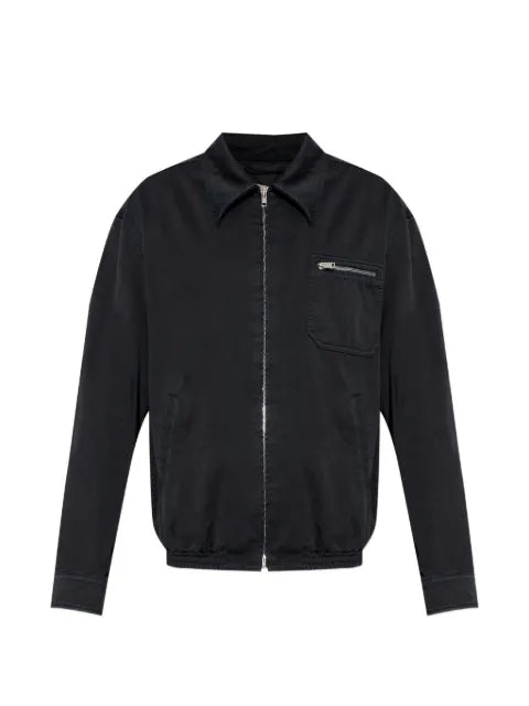 Marni cotton jacket with zip pocket