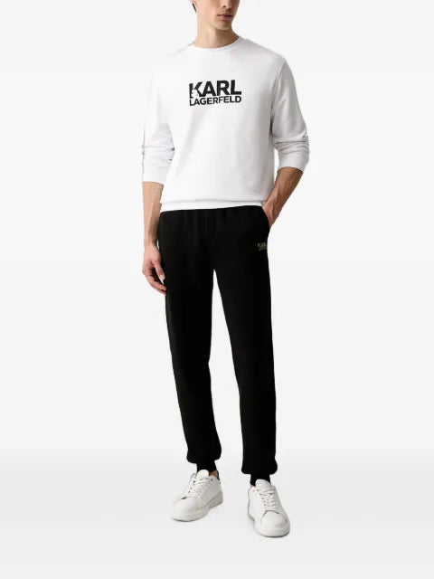 Karl Lagerfeld logo-print sweater