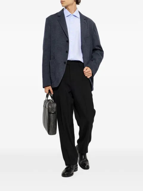 Brioni notch-lapel wool blazer